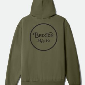 Wheeler Hoodie - Army/Black