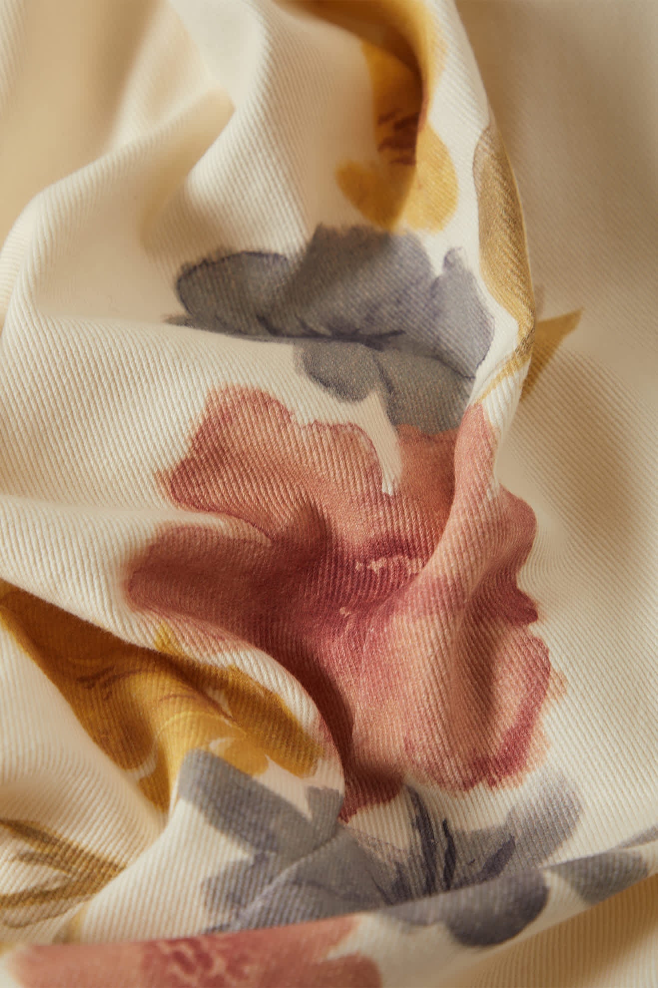 The Chloe 5-Pocket Pant - Off White Floral Burst - Image 10