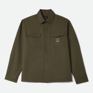 Journey Lightweight Long Sleeve Shirt - Dark Olive