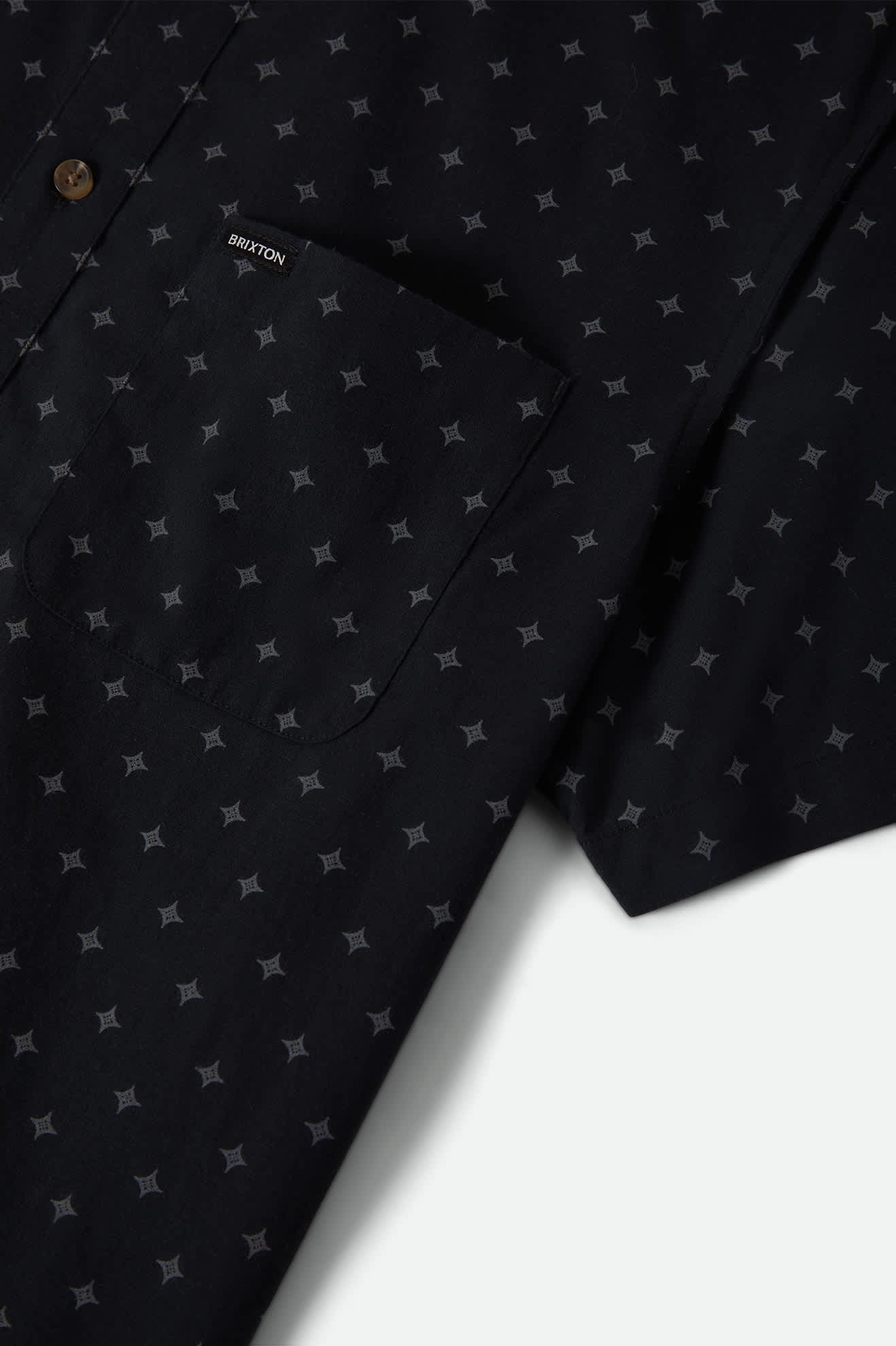 Charter Print Short Sleeve Shirt - Future Grey Diamond Tile - Image 2