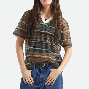 Varsity T-Shirt - Multi Retro Stripe