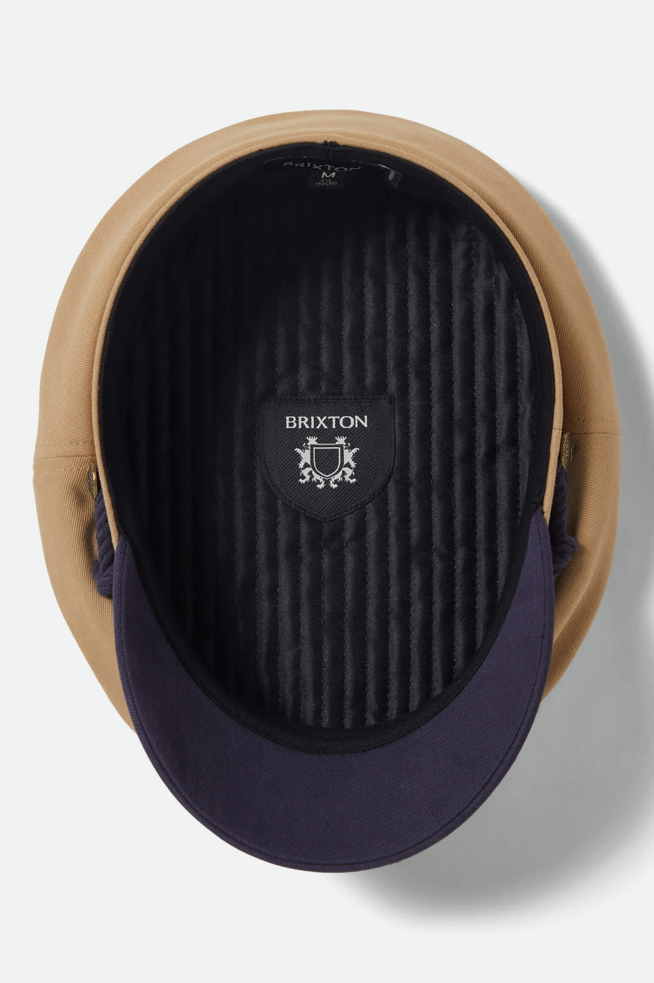 Fiddler Fisherman Cap - Sand/Washed Navy - Image 10