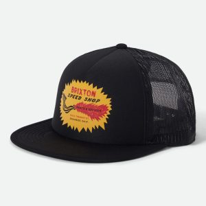 Mavis NetPlus Trucker Hat - Black/Black