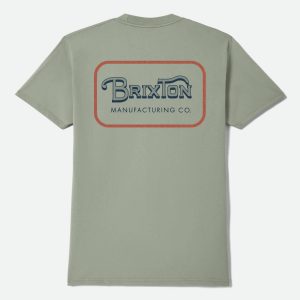 Grade Short Sleeve T-Shirt - Desert Green/Dark Navy/Amber Terrain