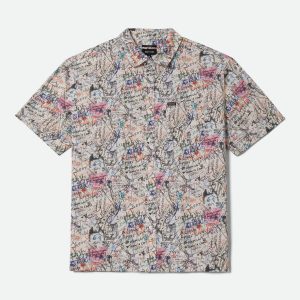 Cru Print Short Sleeve Shirt - Graffiti