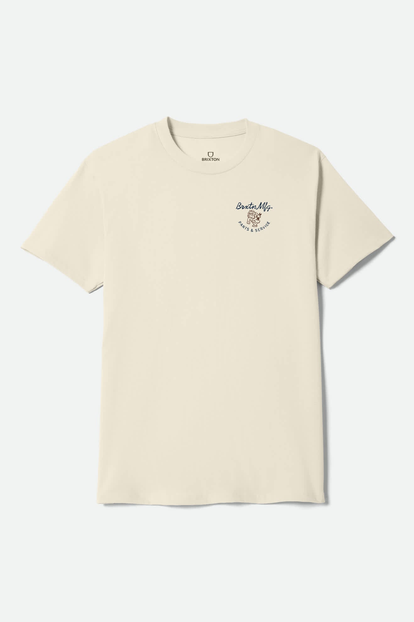 Tolman Short Sleeve T-Shirt - Cream - Image 2