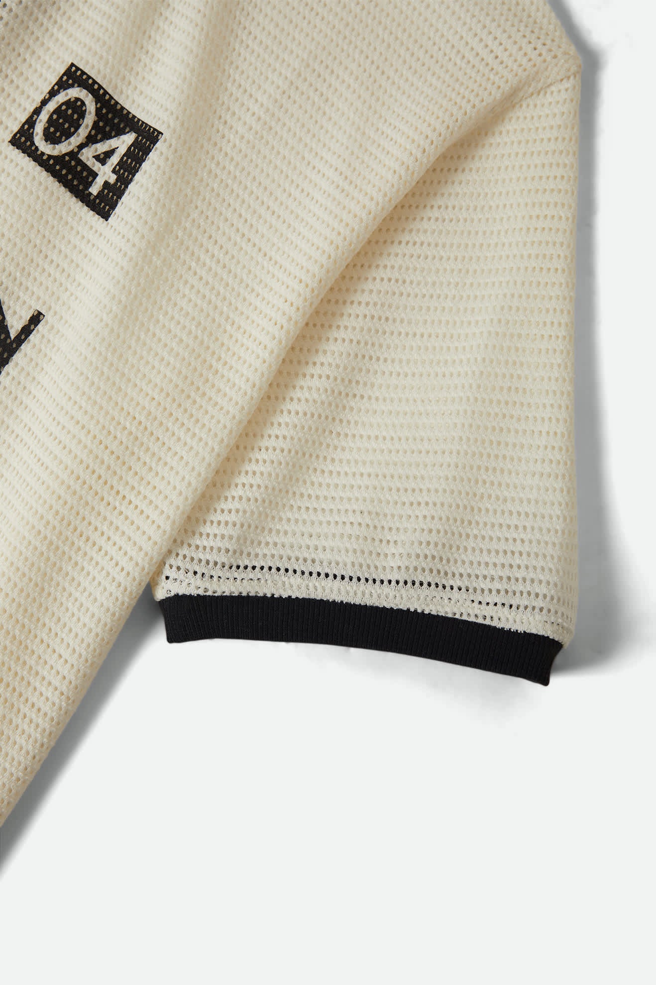 Varsity T-Shirt - Off White/Black - Image 8
