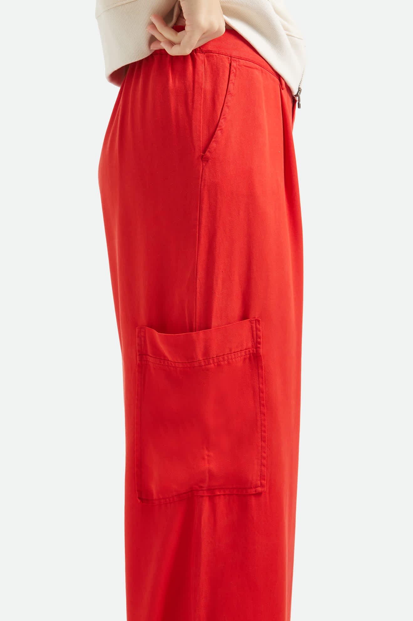 The Mercer Wide Leg Trouser Pant - Washed Adrenaline Rush - Image 5