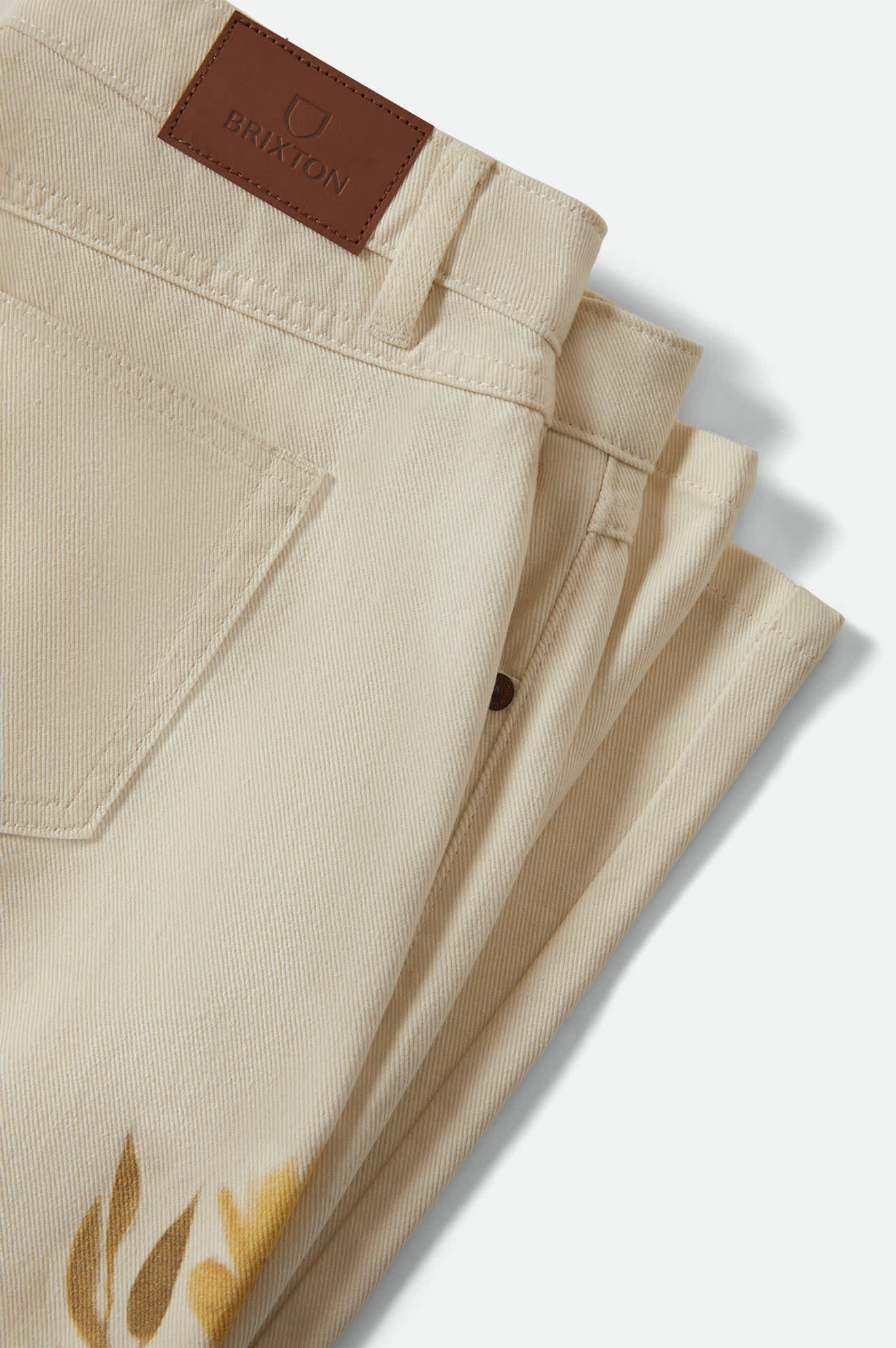 The Chloe 5-Pocket Pant - Off White Floral Burst - Image 11
