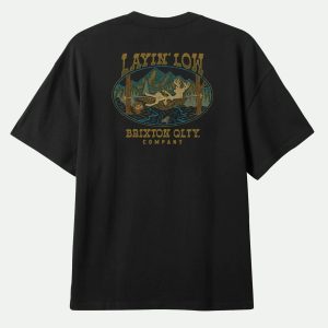 Layin' Low S/S Standard T-Shirt - Black