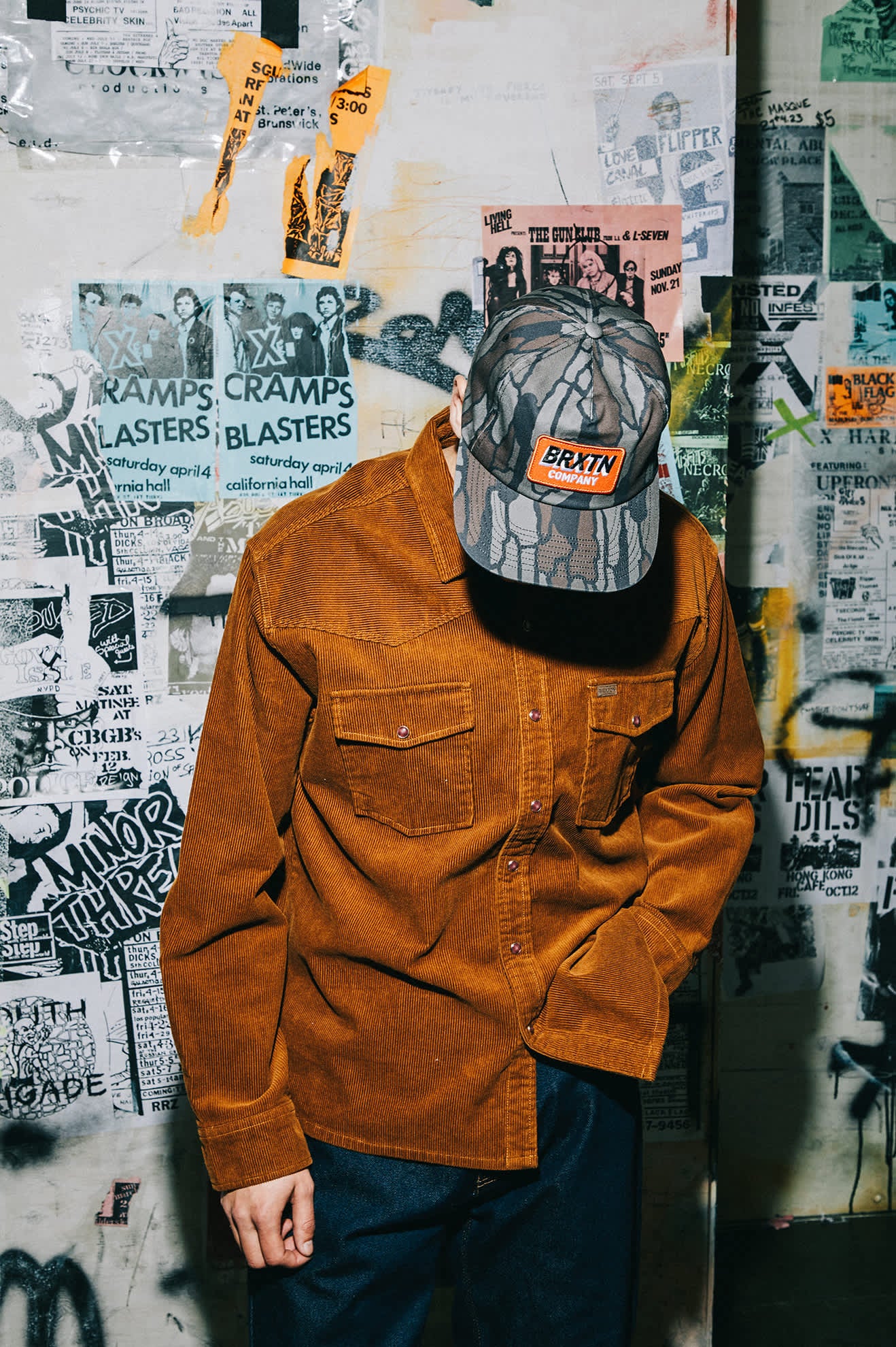New West Relaxed Overshirt - Washed Copper Corduroy - Image 4