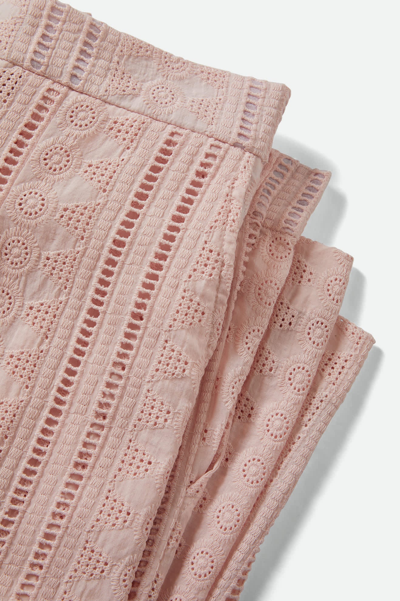 The Mercer Wide Leg Trouser Pant - Chalk Pink - Image 11