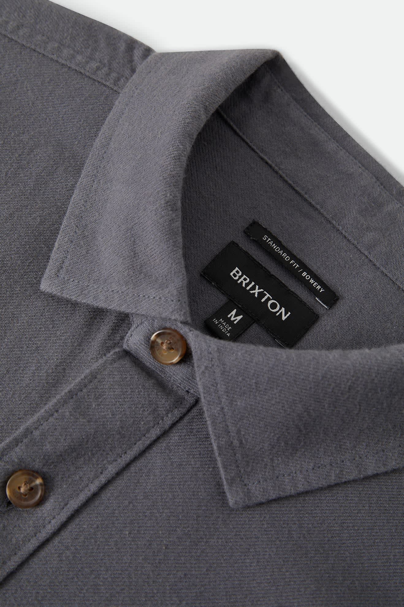 Bowery Lightweight Ultra Soft Flannel - Future Grey - Image 6
