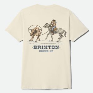 Hutchins Short Sleeve T-Shirt - Cream