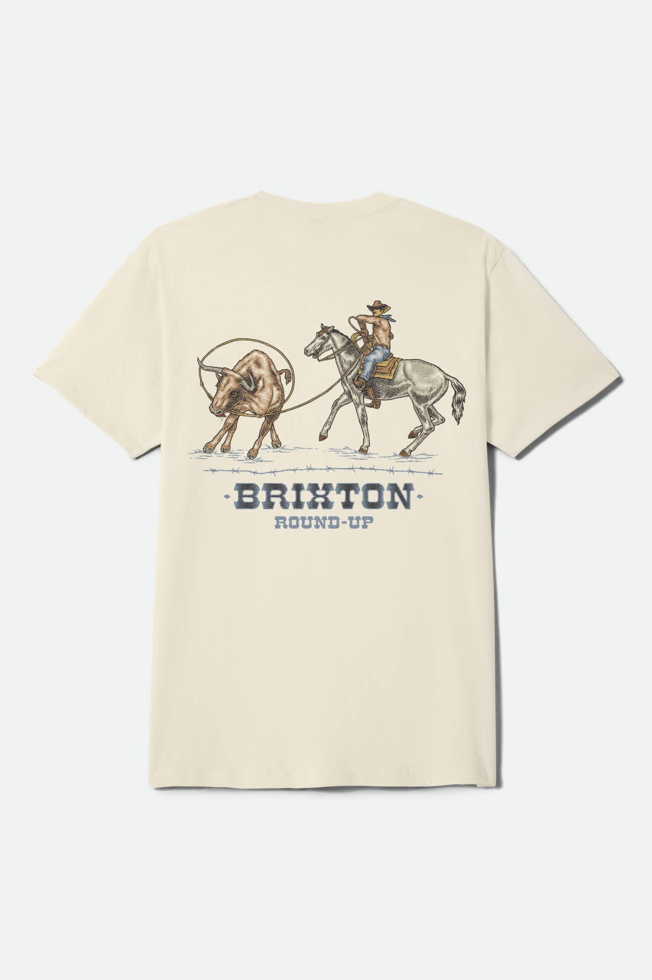 Hutchins Short Sleeve T-Shirt - Cream