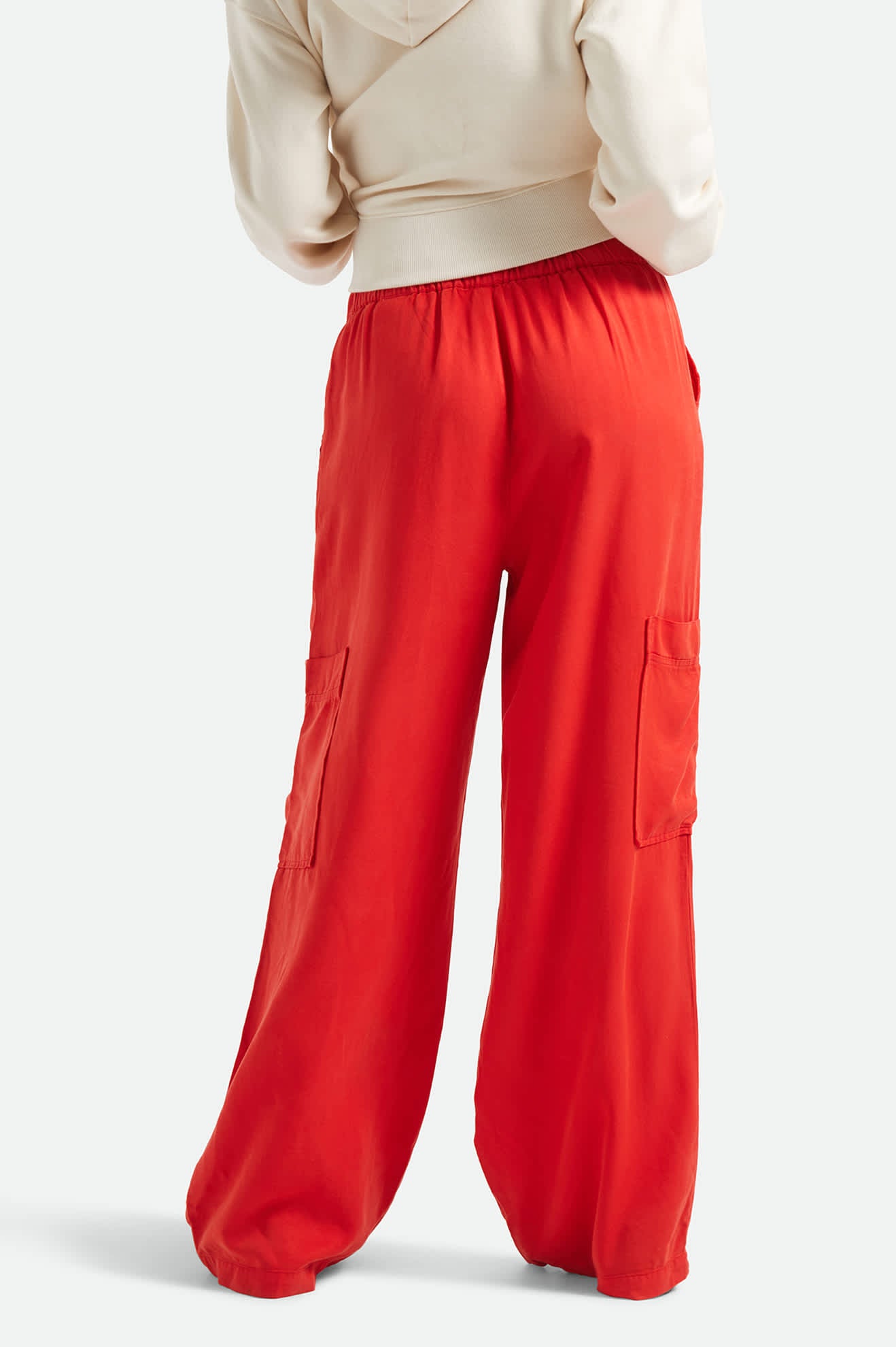 The Mercer Wide Leg Trouser Pant - Washed Adrenaline Rush - Image 4