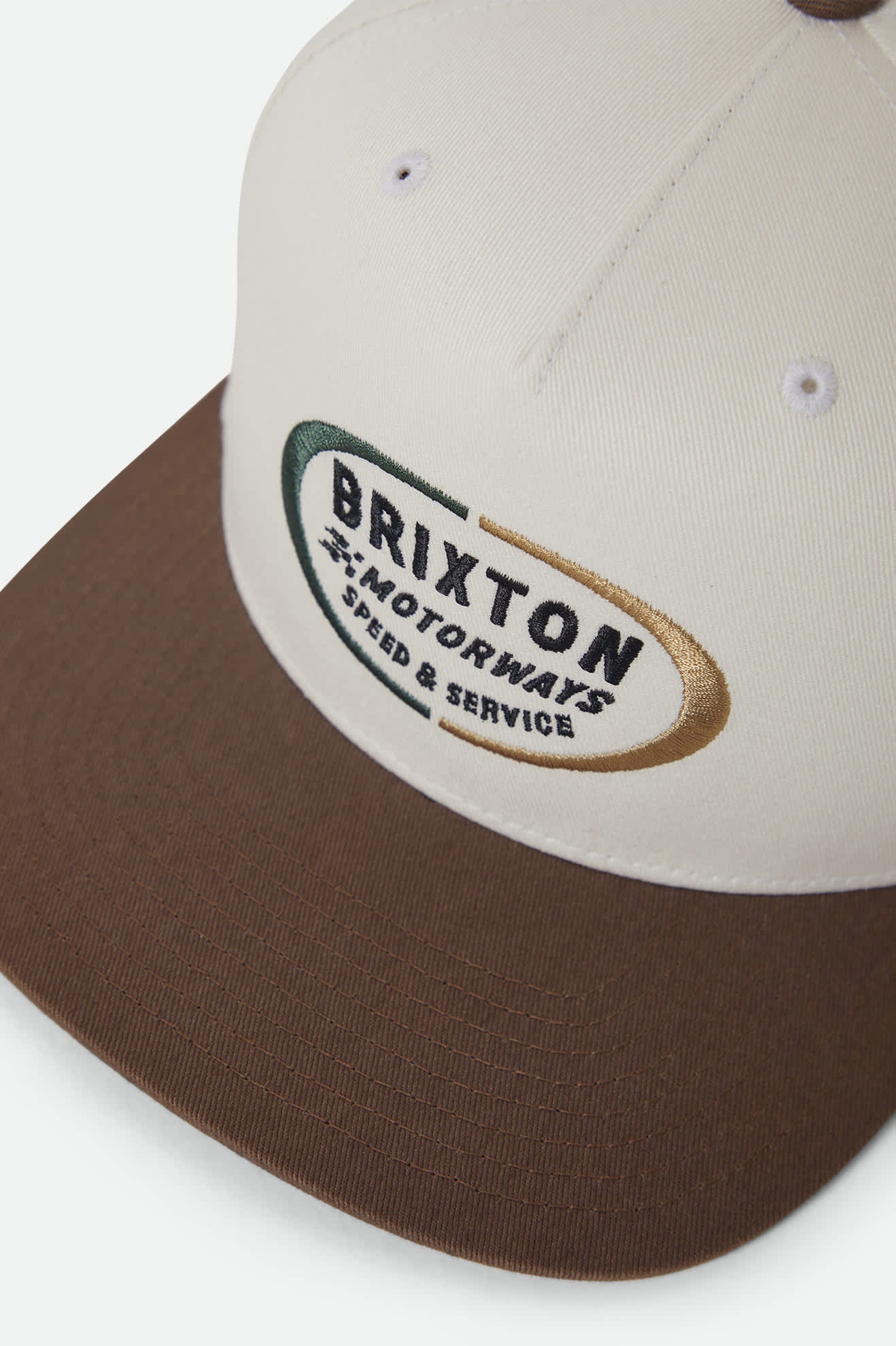 Rhett Snapback - Off White/Pinecone Brown - Image 2