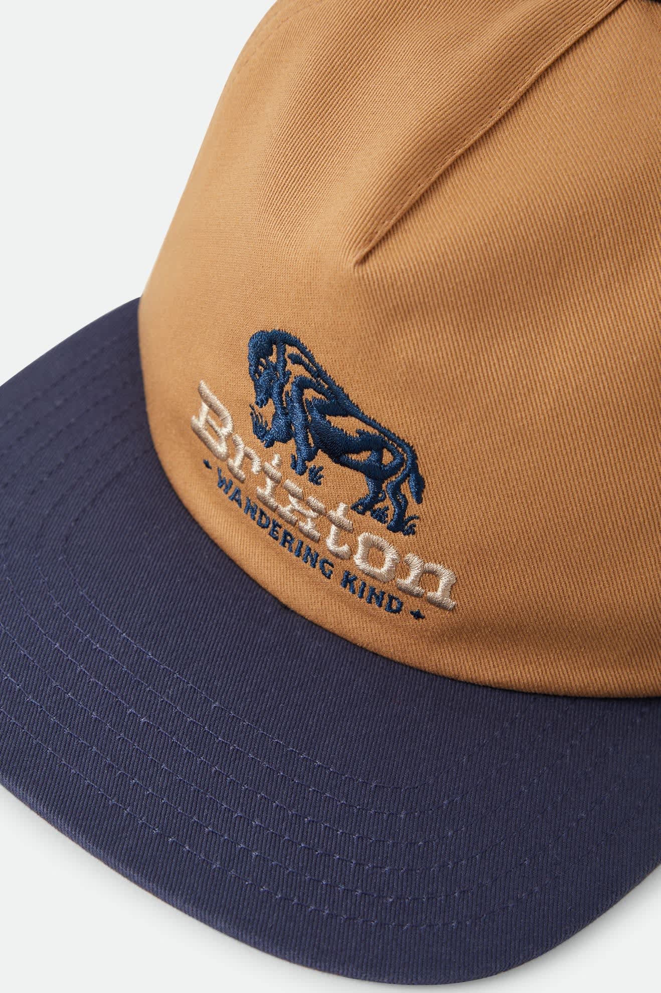 Drifter Netplus Snapback - Brown Sugar/Navy - Image 3