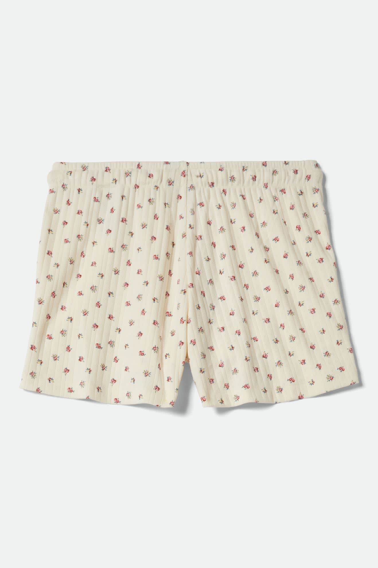 Women's Off Duty Lounge Short - Floral Pointelle - Image 2