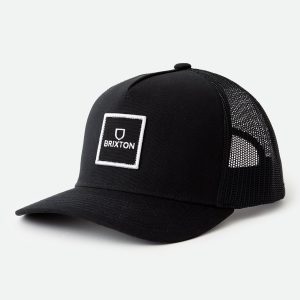 Alpha Block Netplus Trucker Hat - Black