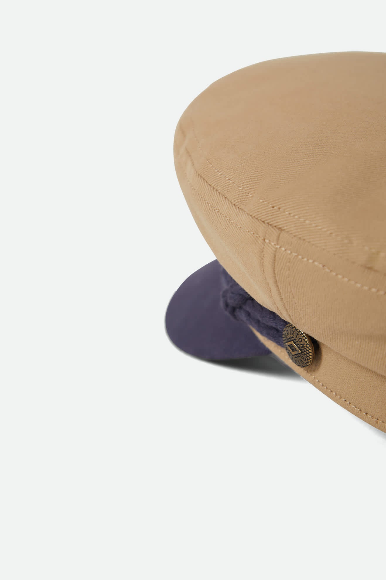 Fiddler Fisherman Cap - Sand/Washed Navy - Image 11