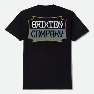 Pillar Short Sleeve T-Shirt - Black