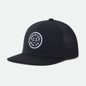 Crest Netplus Utility Snapback - Black