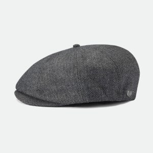 Brood Newsboy Cap - Grey/Black
