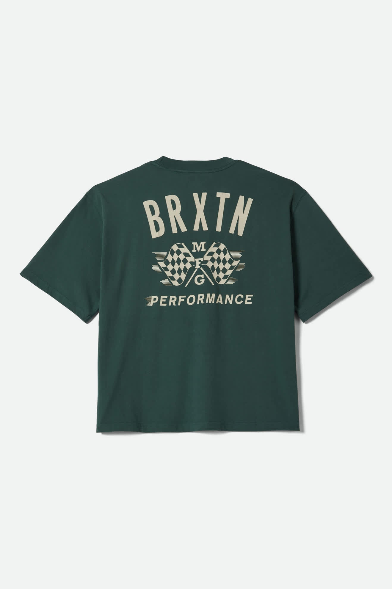 Primary Short Sleeve Cropped Shirt - Primal Green - Image 9