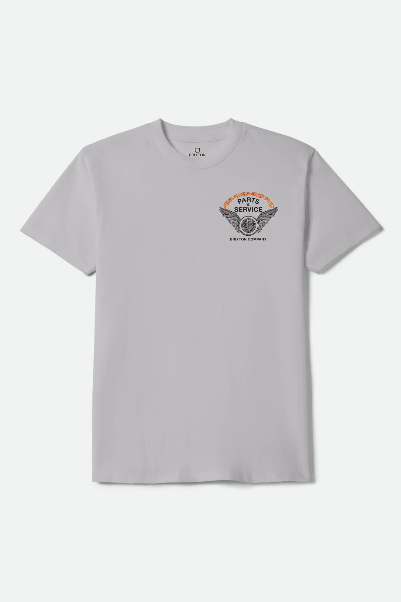 Leeway Short Sleeve T-Shirt - Pebble Stone Worn Wash - Image 2