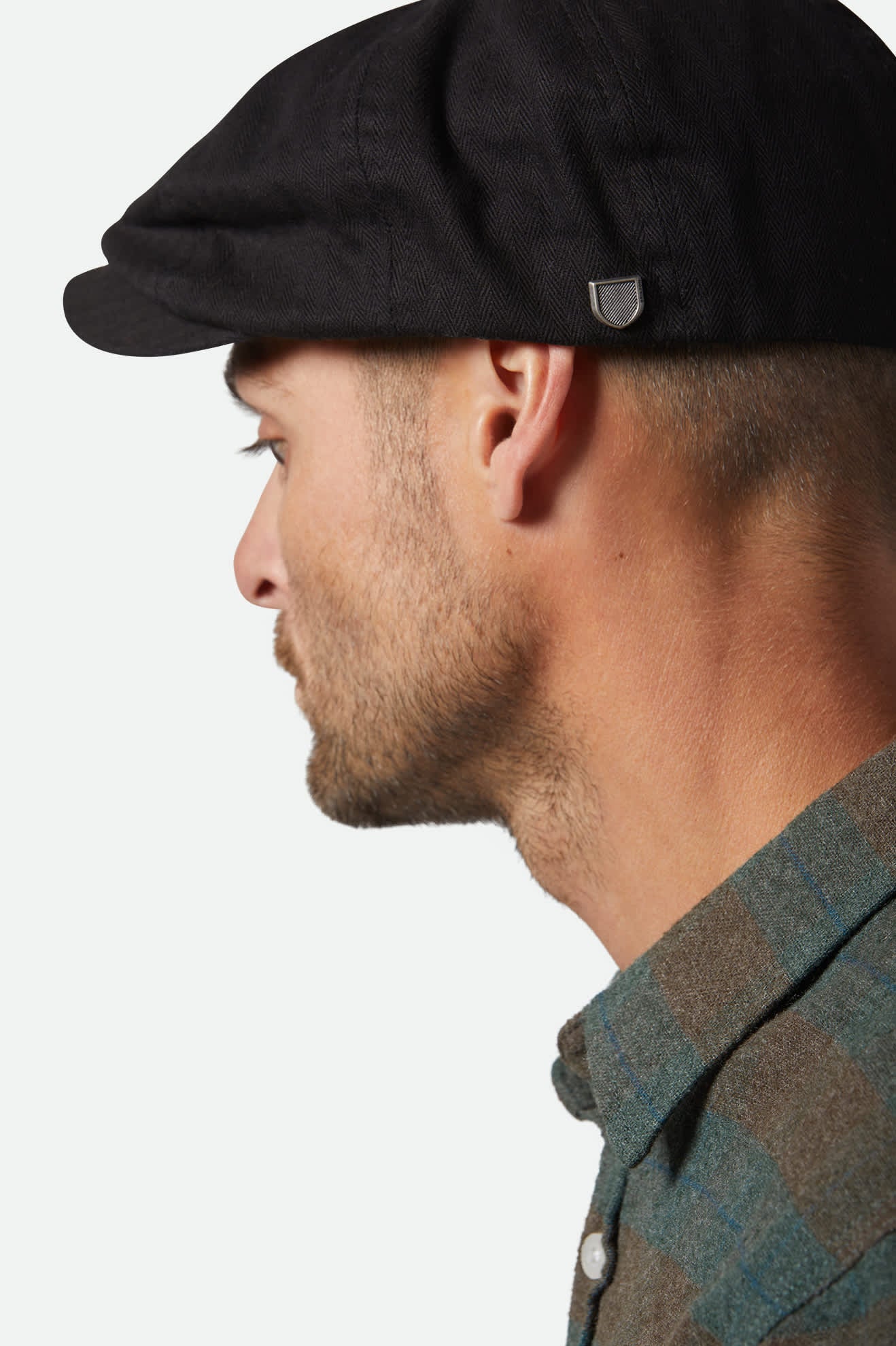 Brood Newsboy Cap - Black - Image 3