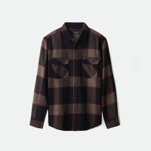 Bowery Flannel - Heather Grey/Charcoal