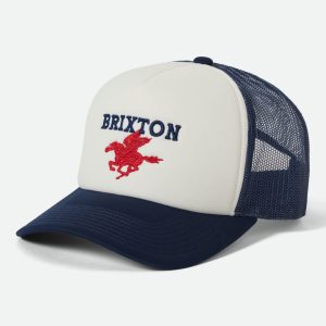 Pegasus NetPlus Trucker Hat - Whitecap/Navy