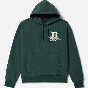 Predator Relaxed Hoodie - Primal Green Worn Wash