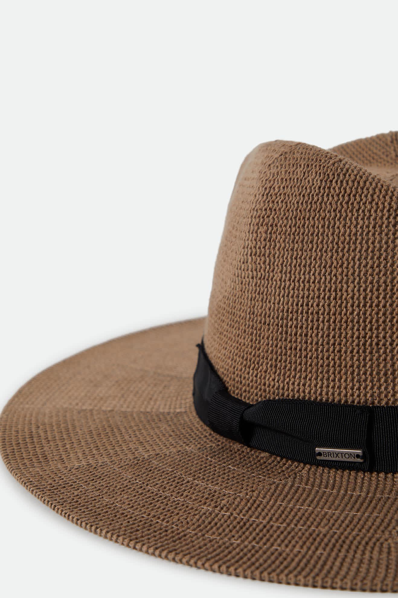 Lyons Knit Packable Hat - Dark Tan/Black - Image 3