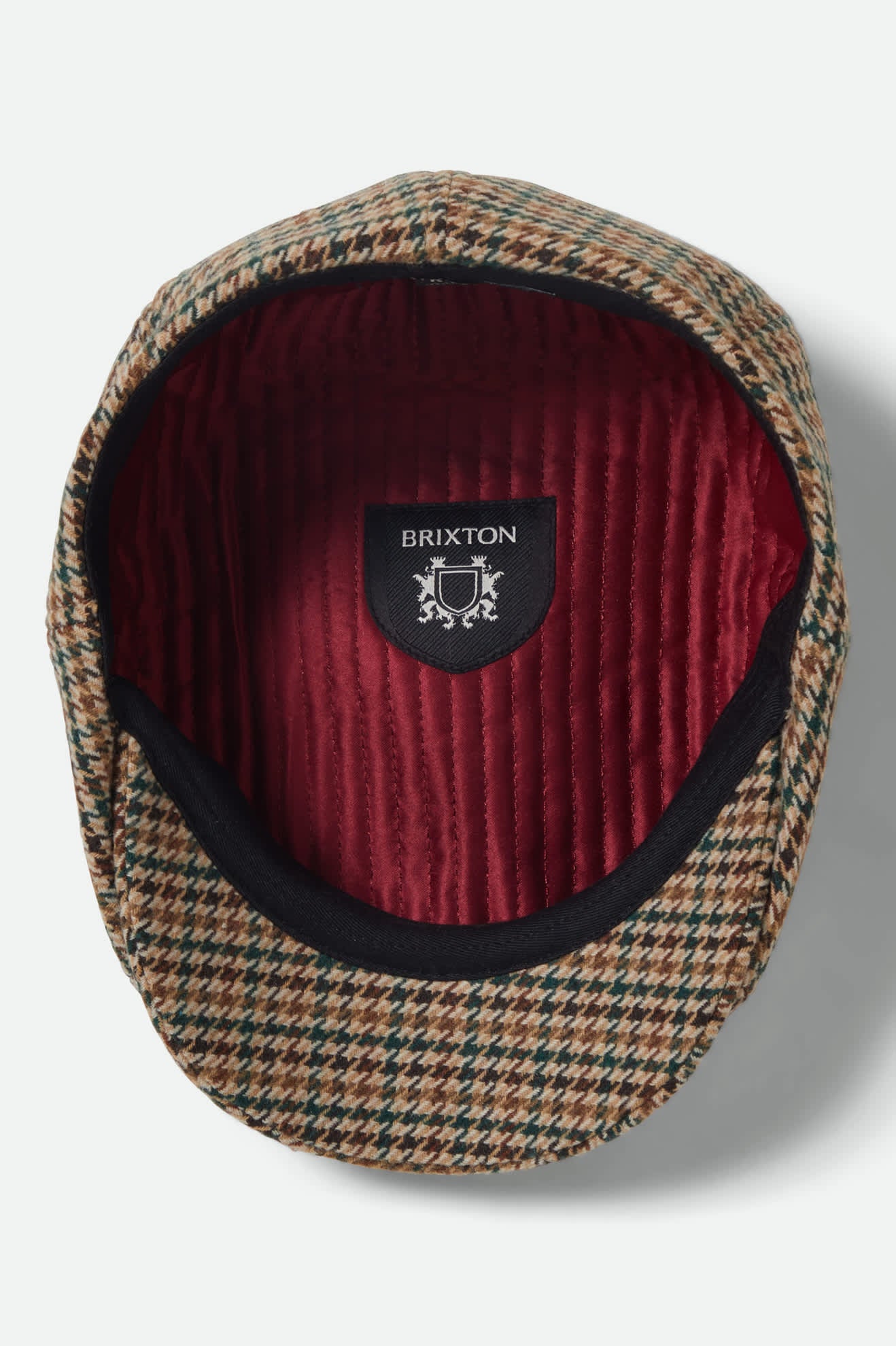 Brood Newsboy Cap - Dusted Ochre/Khaki/Verdant Green - Image 7