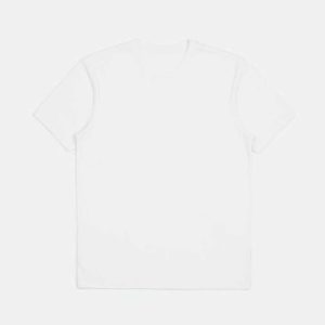 Premium Cotton S/S Tailored T-Shirt - White