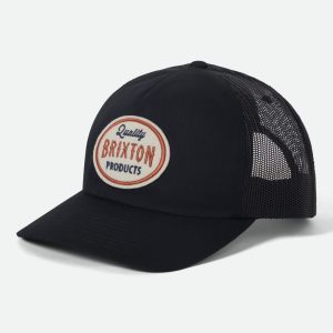 Henry Trucker Hat - Black/Black
