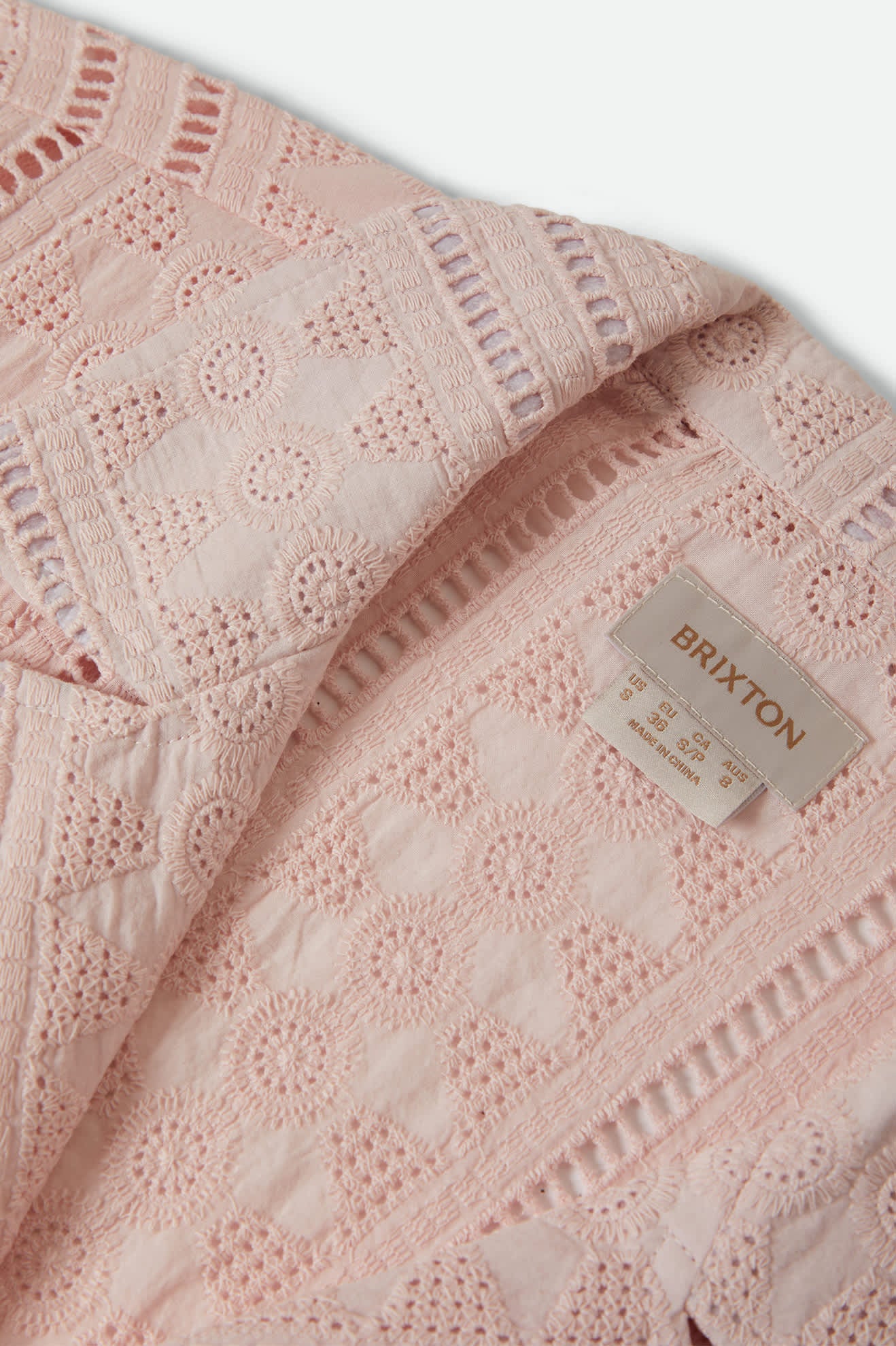 Paradise Lounge Short Sleeve Shirt - Chalk Pink - Image 12