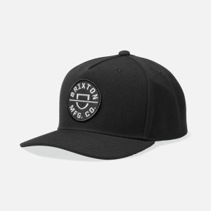 Crest NetPlus Snapback - Black