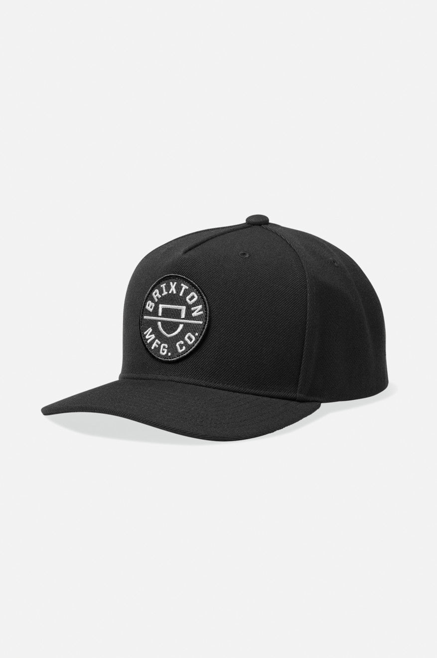 Crest NetPlus Snapback - Black