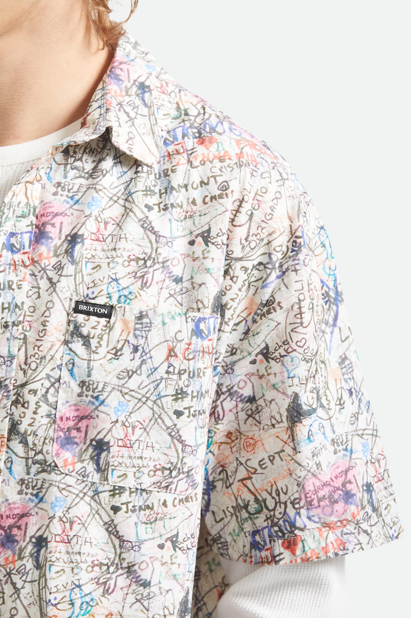 Cru Print Short Sleeve Shirt - Graffiti - Image 5