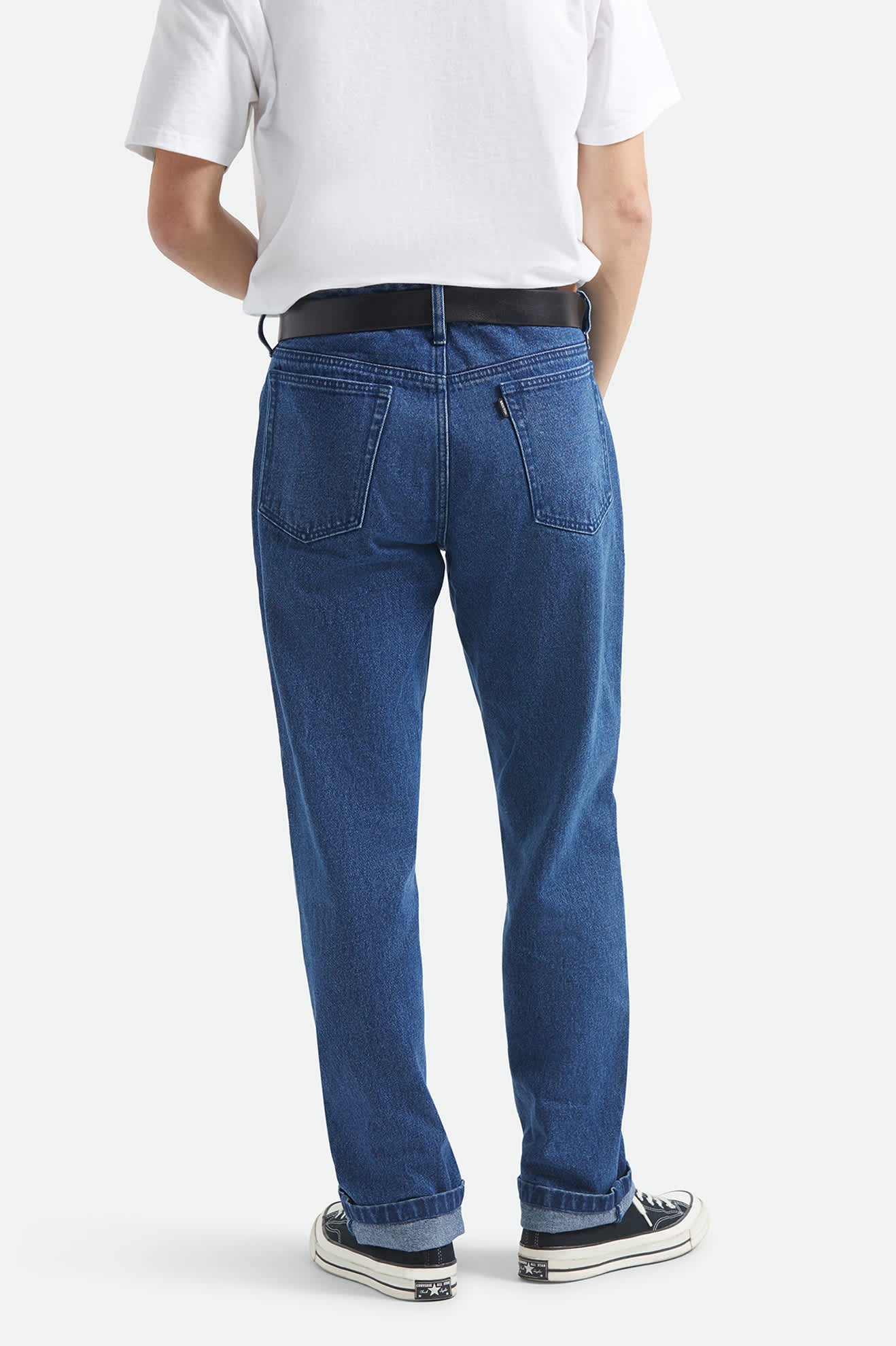Builders 5-Pocket Pant - Medium Wash Denim - Image 4