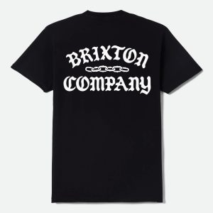 Chains Short Sleeve T-Shirt - Black
