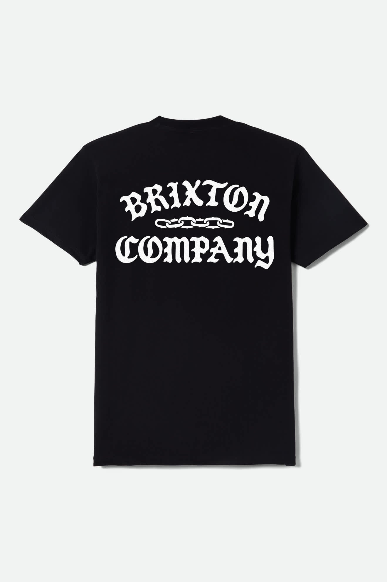 Chains Short Sleeve T-Shirt - Black