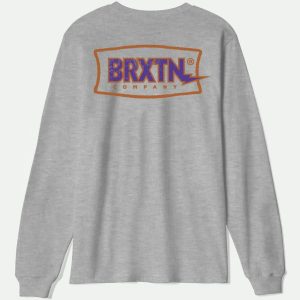 Lightning L/S Standard T-Shirt - Graphite Heather