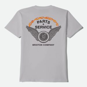 Leeway Short Sleeve T-Shirt - Pebble Stone Worn Wash