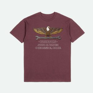 Repair S/S Standard T-Shirt - Mahogany Worn Wash