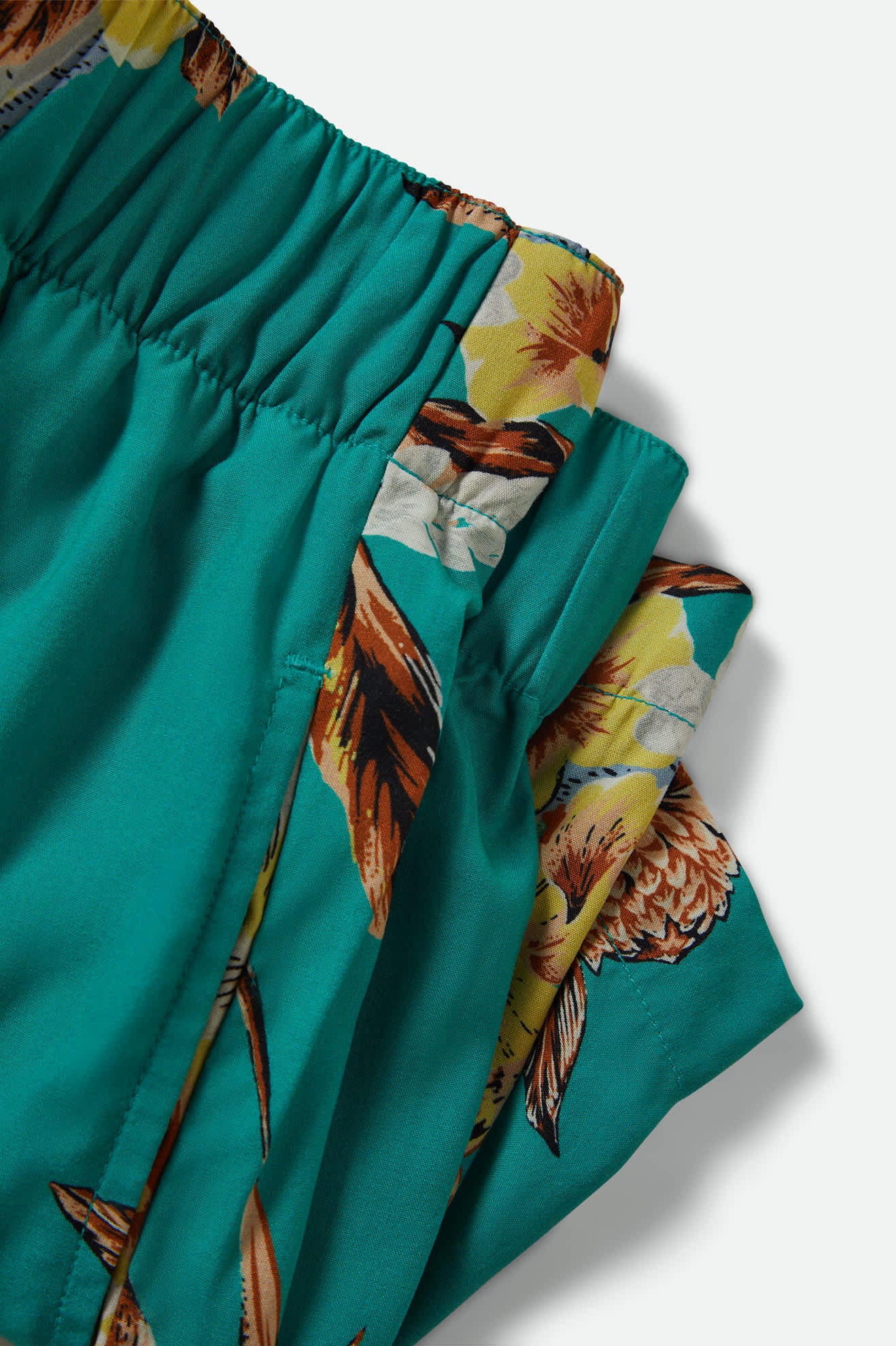 Campos Lounge Short - Retro Green Flor Campos - Image 5