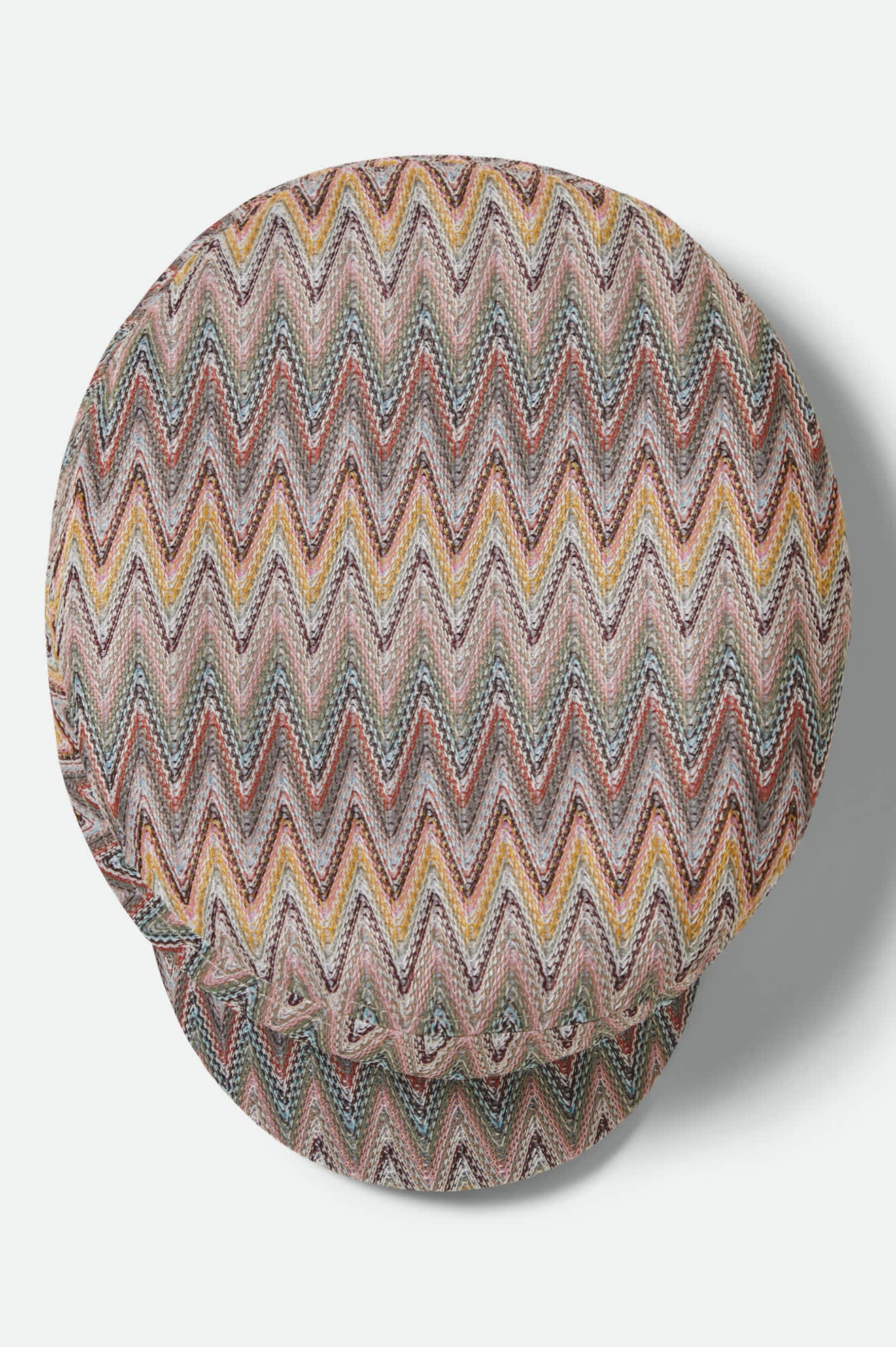 Fiddler Fisherman Cap - Multi Color Zigzag - Image 3